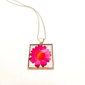 2/$40 SALE Beautiful Handmade Floral Necklace - Casual & Unique